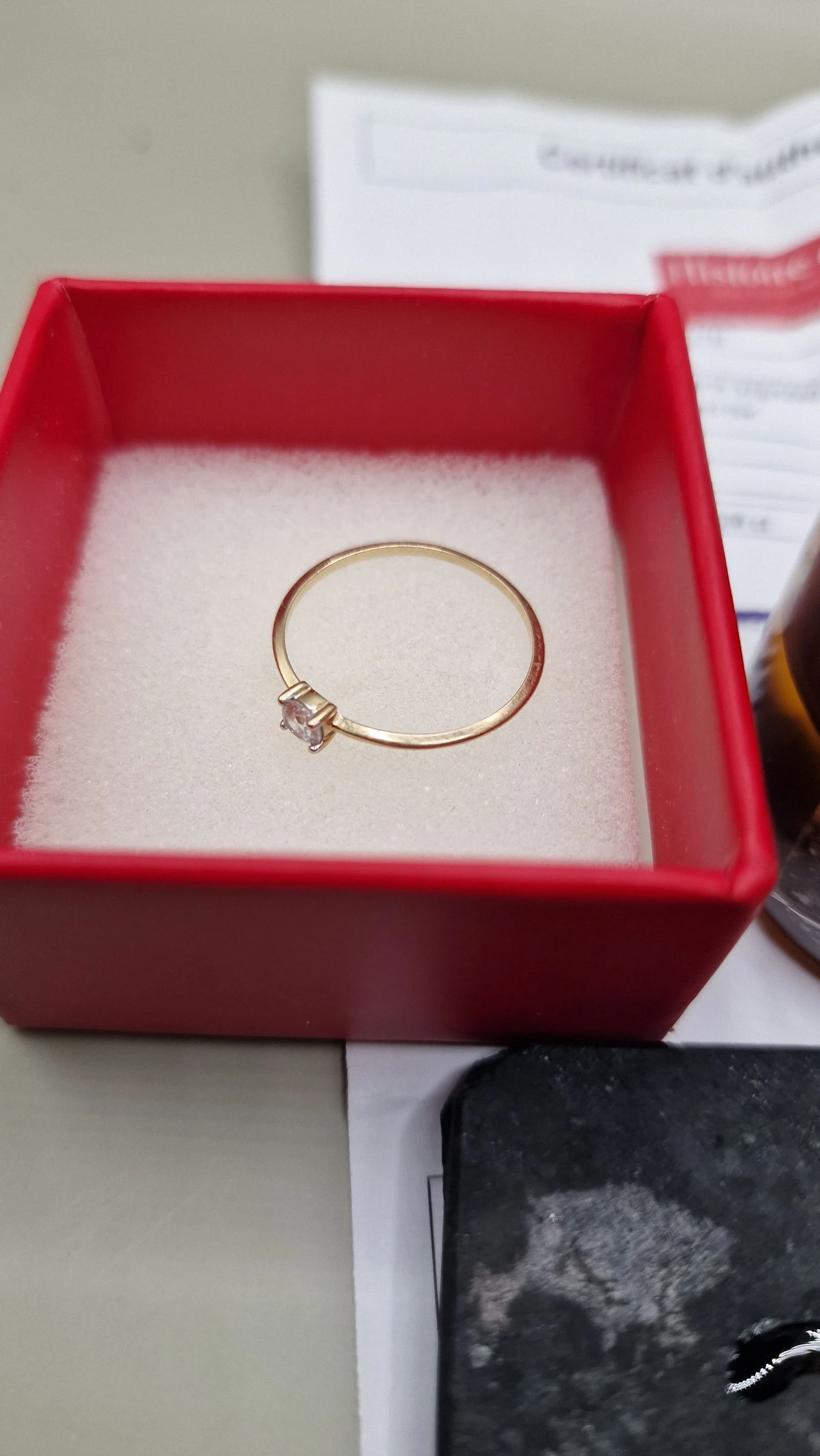 Bague en or 9 carats or375 – photo 4